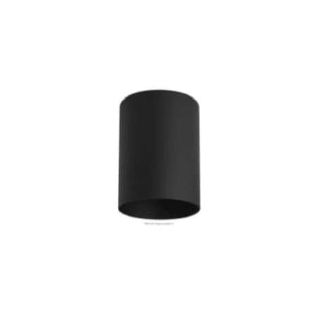 Sunlite 7-in Cylinder Flush Mount, Matte Blk, Aluminum Shade, Minimalist Design DownLght, 60W Max, E26, 120V 90161-SU